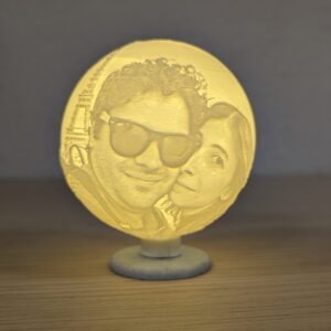 Customizable Backlit Spherical 3D Photo
